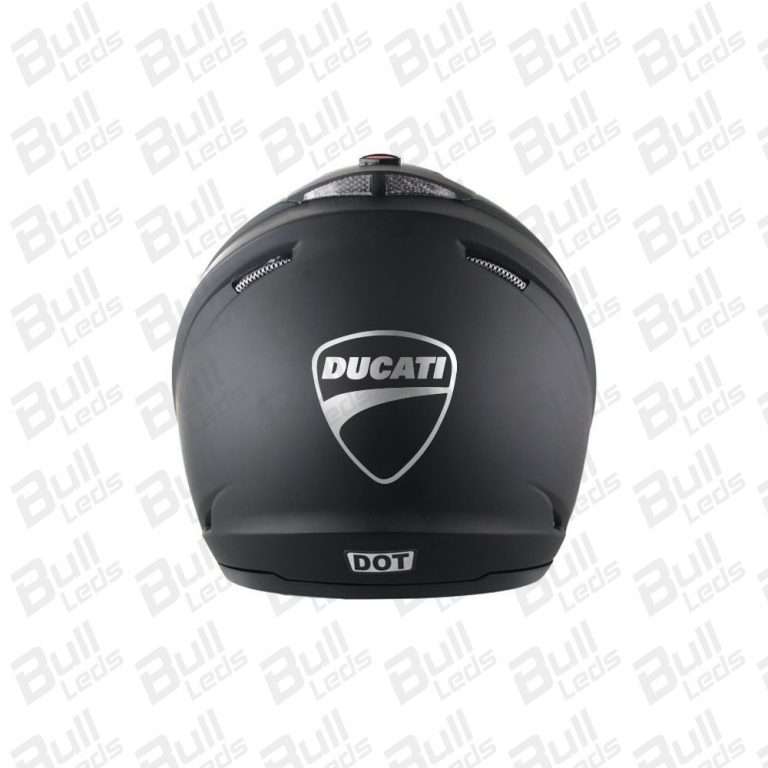 Bull Prints Ducati Helmet Sticker Silver Bull Leds Guaranteed Custom